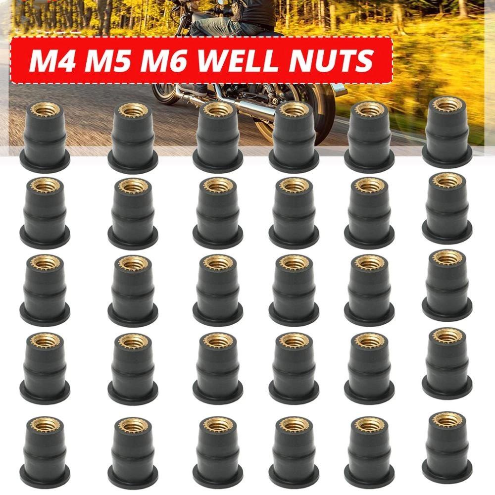 Chốt Cài Kính Chắn Gió Xe Máy Honda 4 / 5 / 6mm M4 / M5 / M6