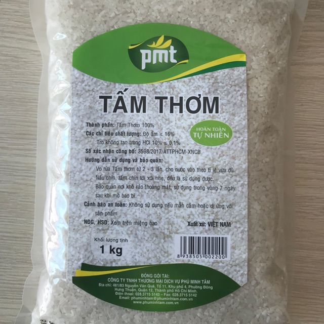 Gạo tấm thơm PMT túi 1kg
