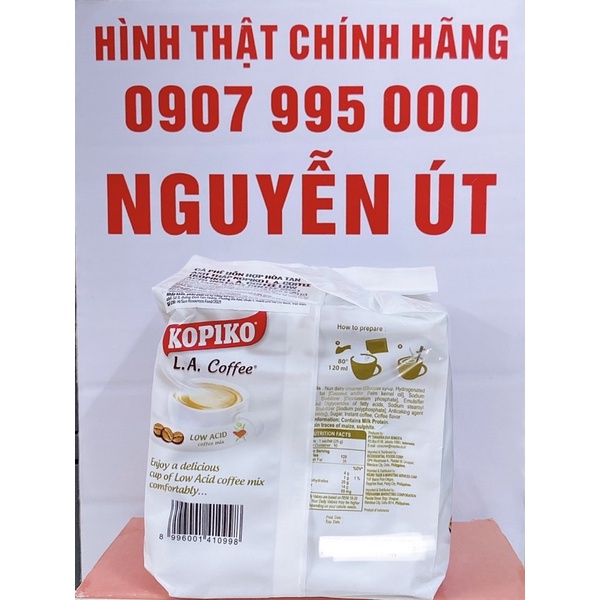 cafe kopiko L.A coffee túi 10 gói x 25g