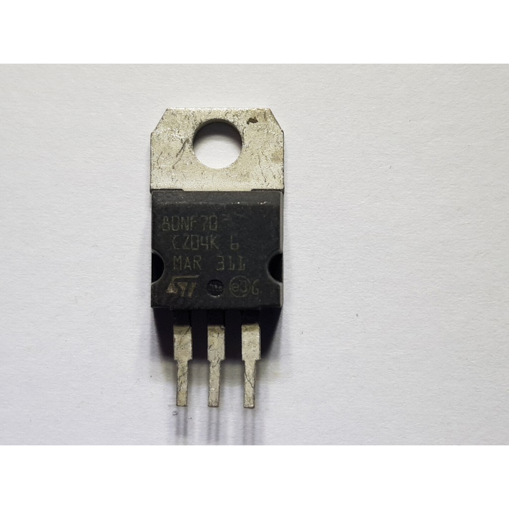Mosfet 80NF70 hàng lưng đồng tháo máy sịn