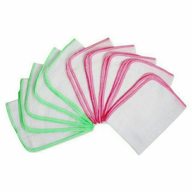 Lố 10 khăn Sữa 4 Lớp