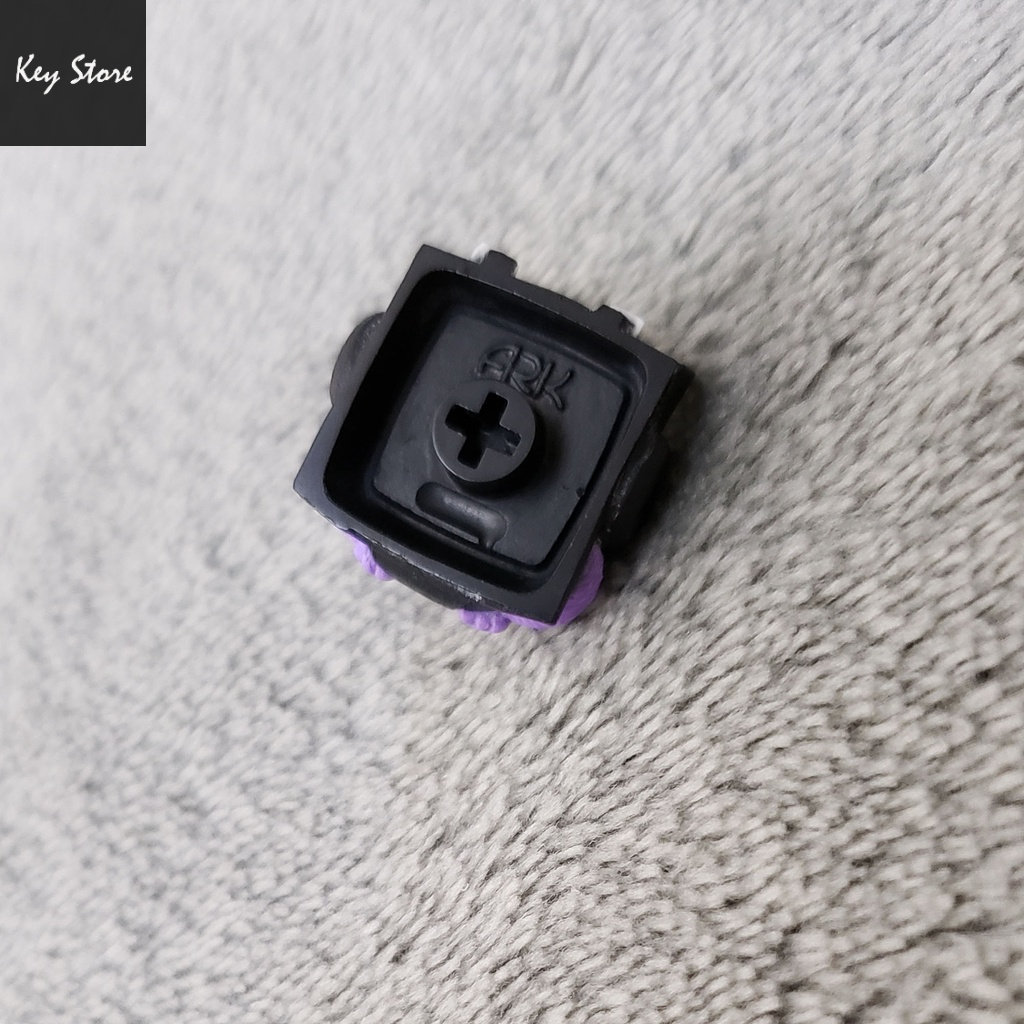 Nút bàn phím cơ artisan keycap sirius màu tím violet