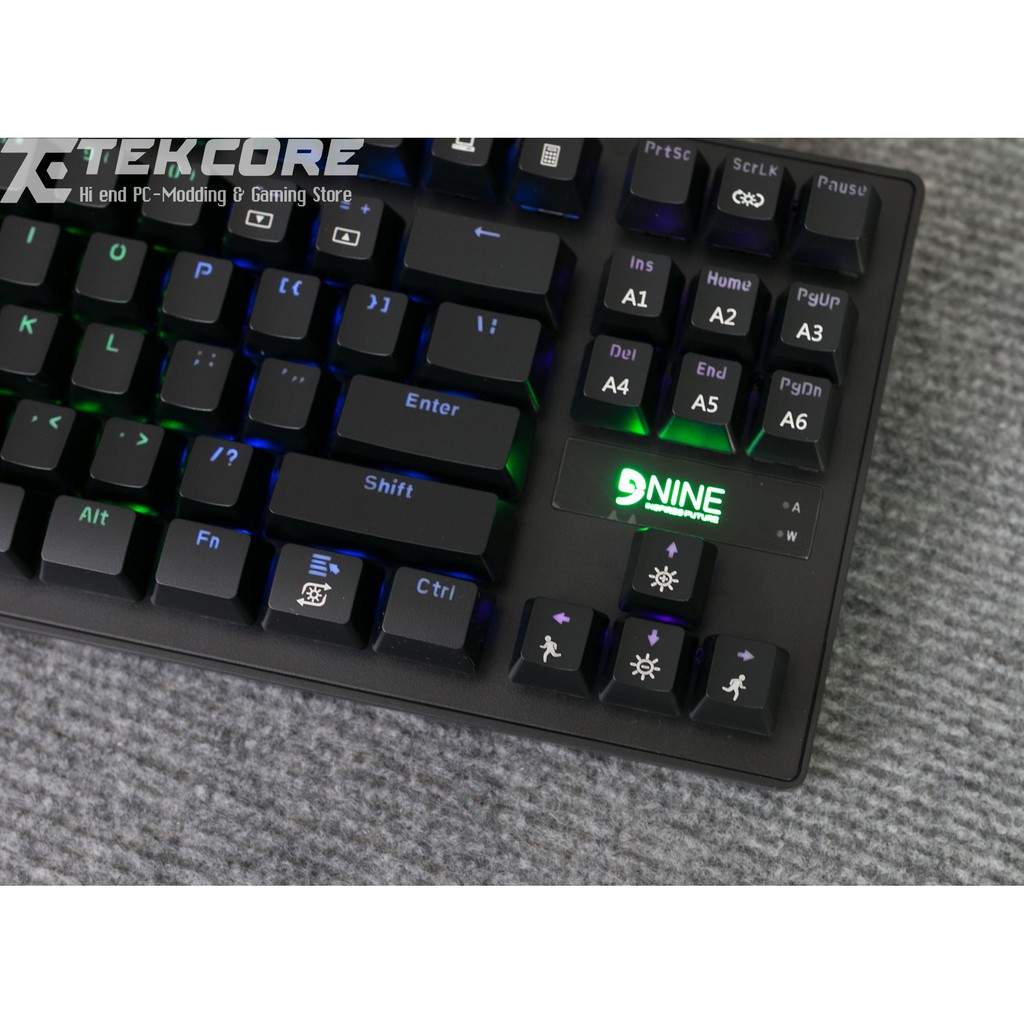 Bàn phím cơ Fuhlen G87L Blue Switch led Rainbow TKL | BigBuy360 - bigbuy360.vn