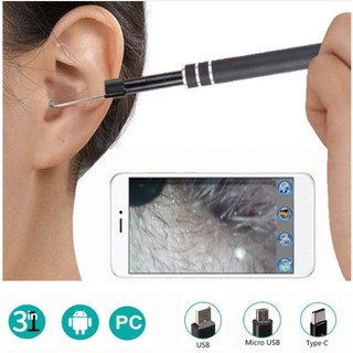 [ bảo hành 12 tháng ] máy lấy ráy tai cao cấp, Camera nội soi lấy ráy tai