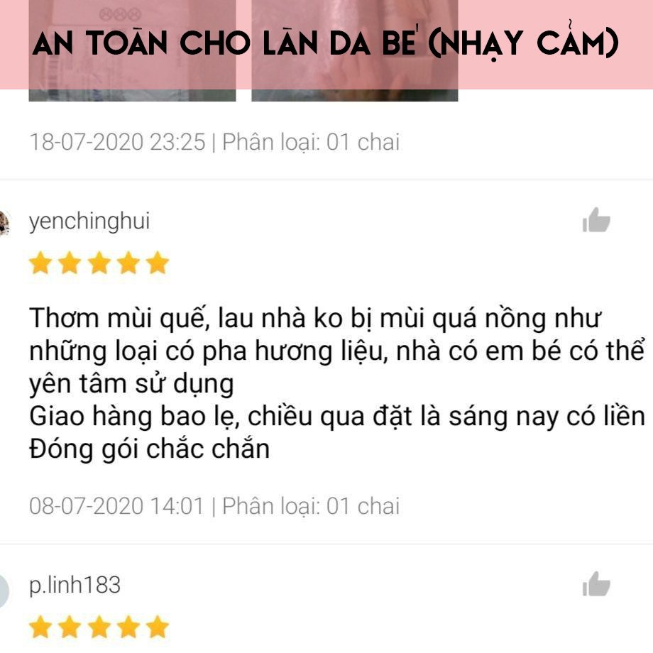 Nước lau sàn sinh học ,hữu cơ, an toàn cho da em bé, nhạy cảm QUÊ MỘT CỤC 1 LÍT