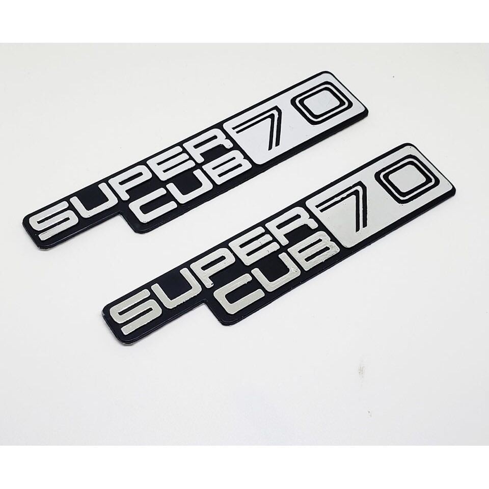 TEM CHỮ NỔI SUPER CUB 70
