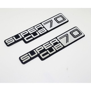 Tem chữ nổi super cub 70