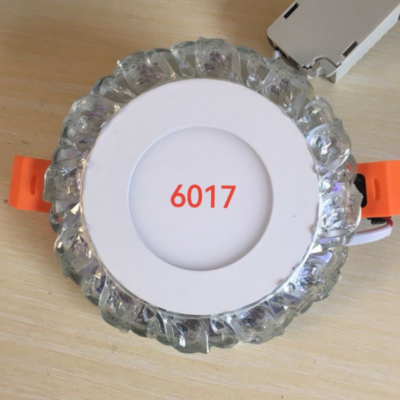 Đèn âm Trần viền màu 6w 3 chế độ đèn trần Downlight