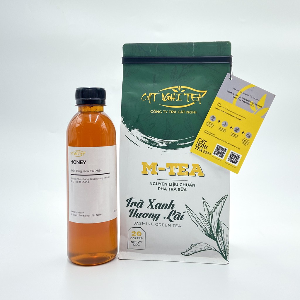 Set nguyên liệu trà Xanh Hương Lài pha trà chanh dây mật ong – Nguyên liệu pha trà sữa và trà trái cây thơm ngon đúng vị