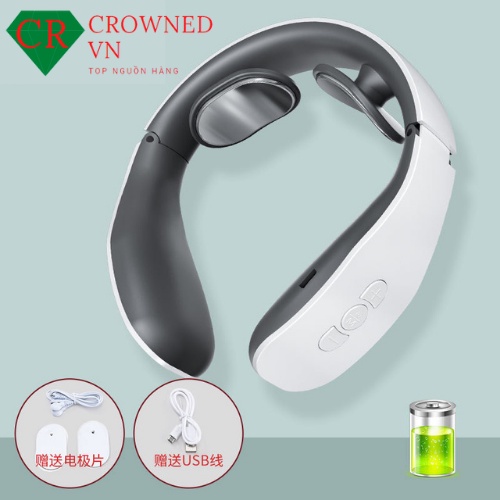 Máy massage trị liệu cổ vai gáy Máy mát xa cột sống cổ xung điện từ