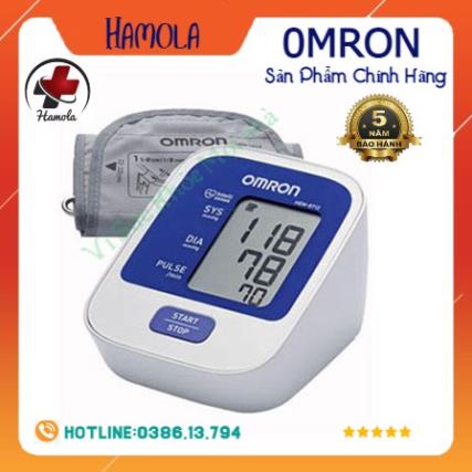 Máy đo huyết áp điện tử tự động Omron HEM - 8712 + Mua kèm deal sốc Bộ chuyển đổi 5000.Đ