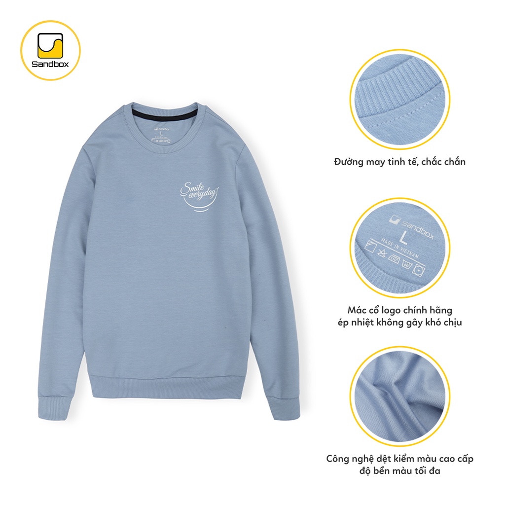 Áo Sweater Nữ SANDBOX Chất liệu Cotton Cao cấp, Mềm mịn, Không Bai xù, Co giãn thoải mái (ANI21001) | BigBuy360 - bigbuy360.vn