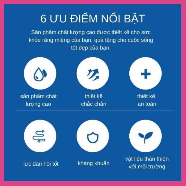 Tăm Chỉ Nha Khoa gói 100 que, Chỉ Nha Khoa Kháng Khuẩn Giúp vệ sinh răng miệng sạch và có hàm răng chắc khoẻ