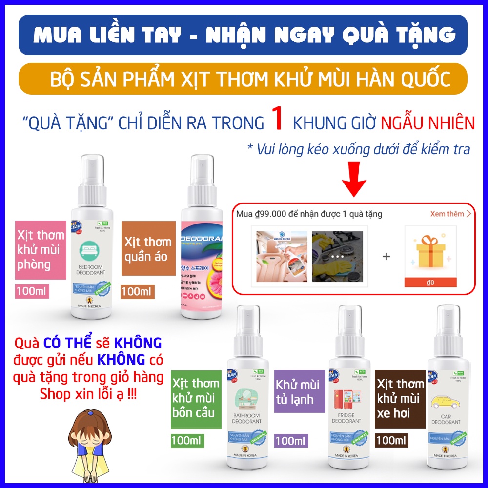 Tẩy rửa đa năng Hàn Quốc làm sạch tất cả những vết bẩn bám trên thiết bị nội thất gia đình, văn phòng 500ml