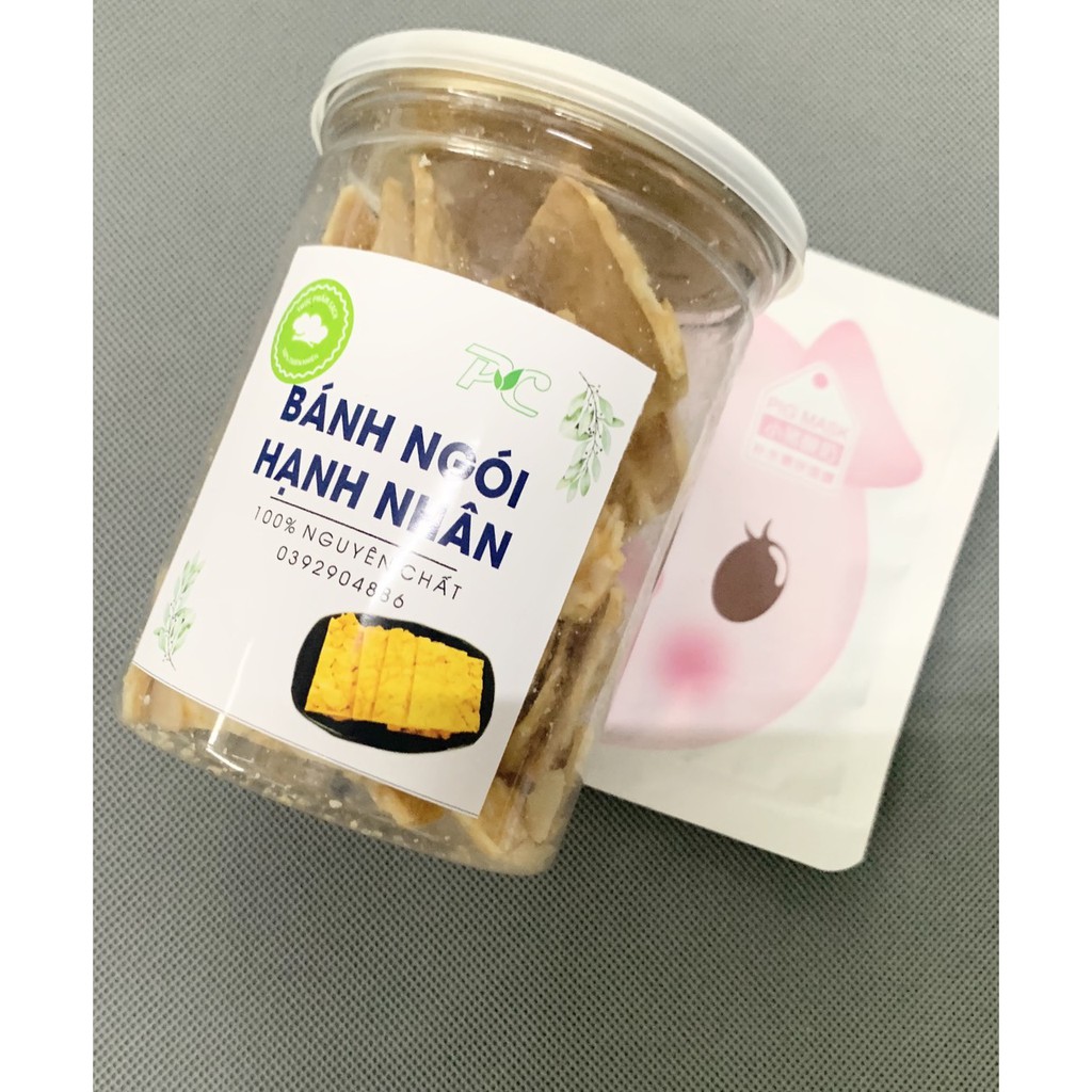 Bánh ngói hạnh nhân vị truyền thống giòn thơm ăn là ngiền (200gram)