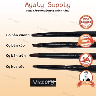 Cọ Bản Nail Tròn Vuông Xéo Vẽ Nail Vẽ Hoa Cọ Victory