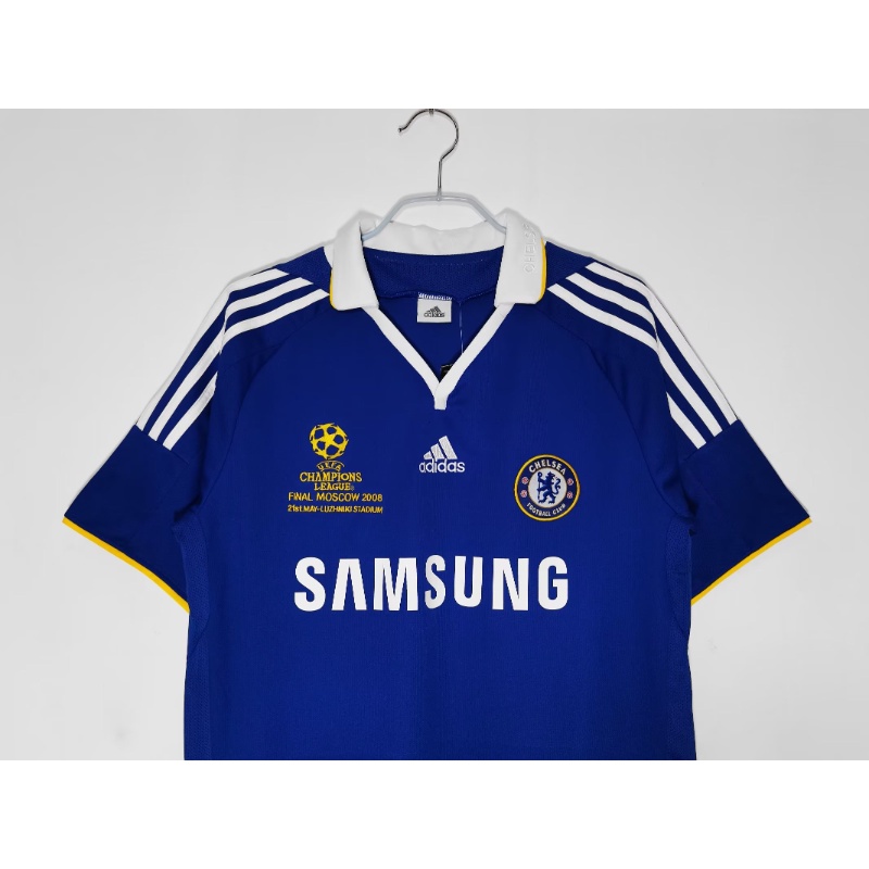 Áo Thun Thể Thao Bóng Đá Đội Nhà Chelsea Mùa Giải 2008 / 09 Size S-XXL Cho Nam