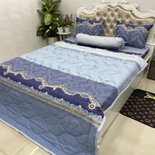 BỘ DRAP COTTON HÀN QUỐC 4 MÓN