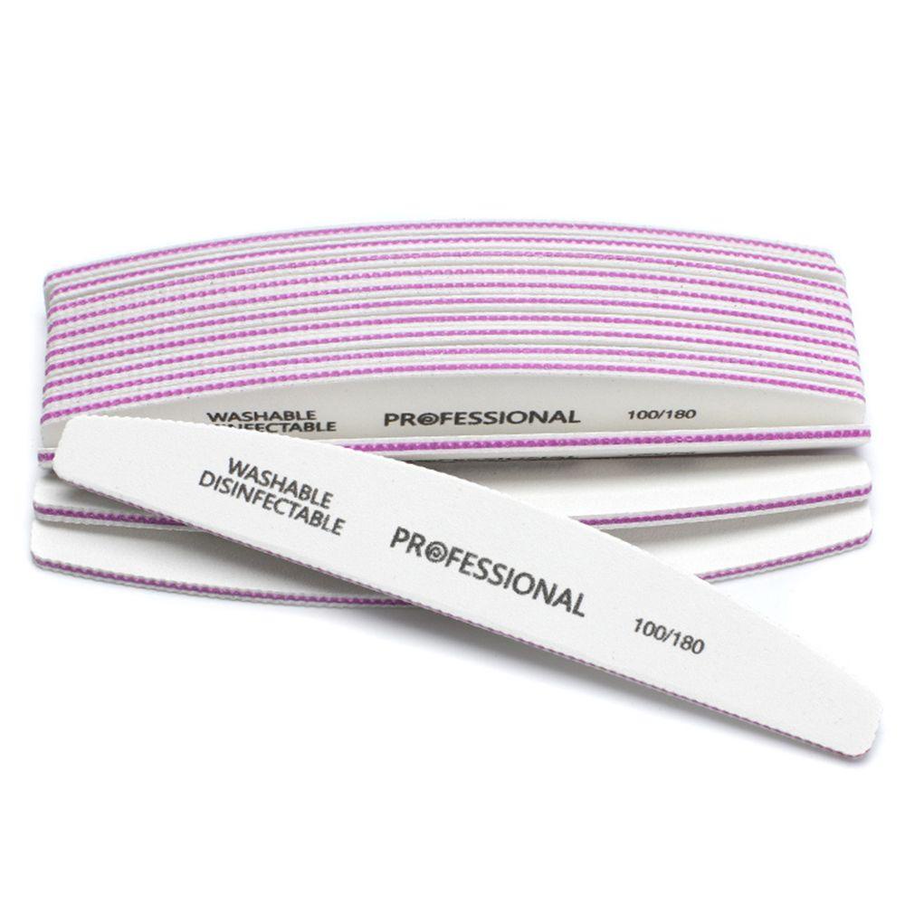 FUTURE Portable Nail Files Beauty Tools Double Sided Sanding Buffer Pedicure Professional Manicure 100/180 Nail Care