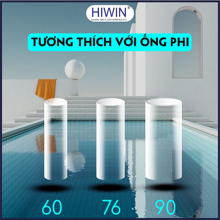 Phễu thoát sàn ngăn mùi hôi thoát nước nhanh đồng mạ đen kích thước 100x100mm HIWIN FD-1410B