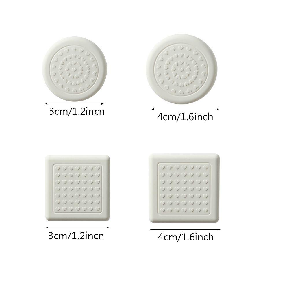 Set 8 Miếng Lót Chân Bàn Ghế Bằng Silicon Chống Trượt Giảm Tiếng Ồn Nhiều Màu Sắc