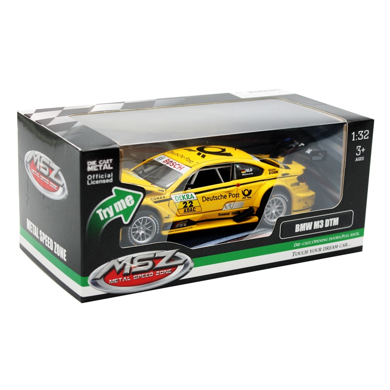 Đồ Chơi Mô Hình Xe 1:32 BMW M3 DTM - MSZ 4904 - Màu Vàng