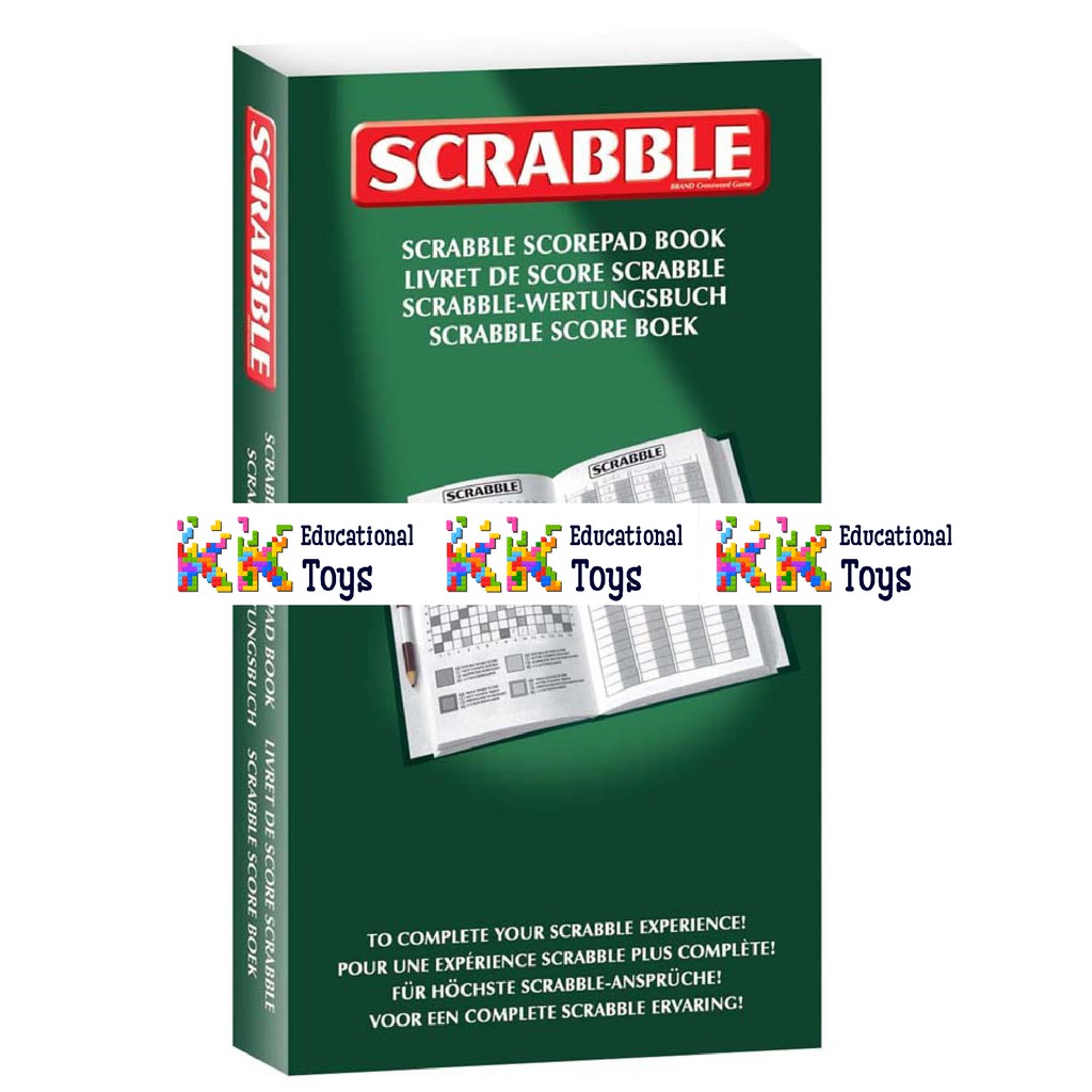 Đồ chơi trí tuệ: Board game: Xếp chữ - Scrabble game - KKstore