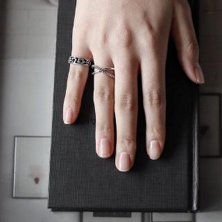 Nhẫn mạ bạc thời trang cá tính cho nữ