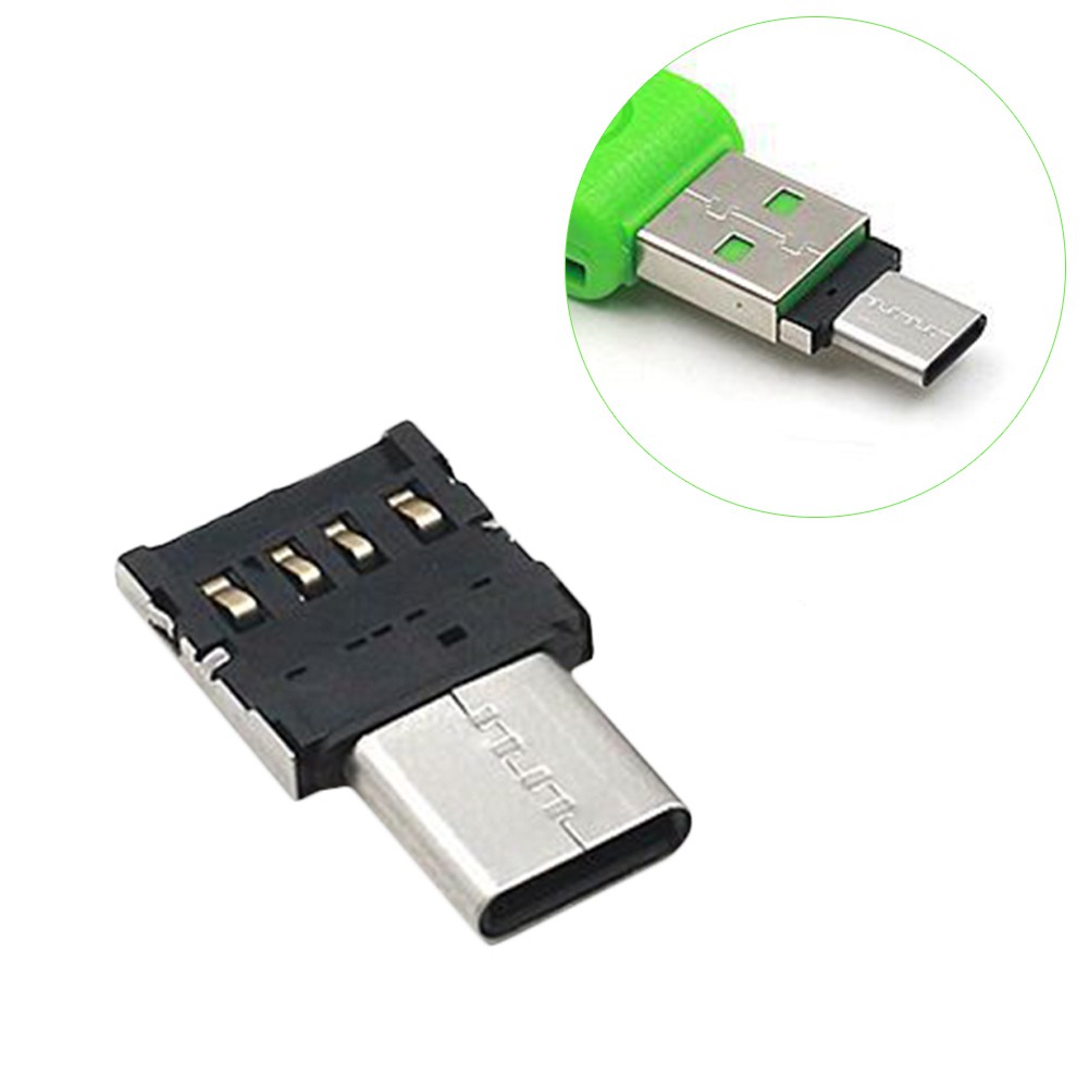 Đầu nối cáp Type-C sang USB OTG cho Macbook