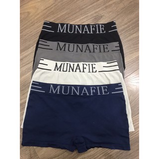 Combo 4 quần sịp nam,boxer nam cao cấp munafie co dãn, đàn hồi cực tốt