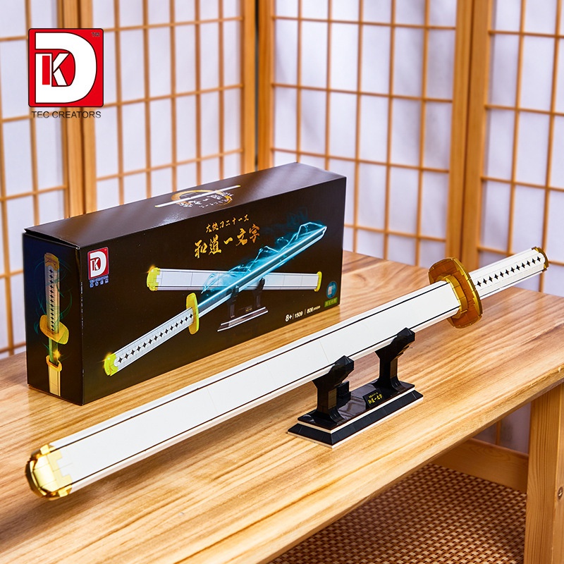 Đồ Chơi Lắp Ráp Xếp Hình Mô Hình Thanh Kiếm Phát Sáng Sấm Sét Sword In Onepiece Model Dk1509 Với 806 Mảnh Ghép