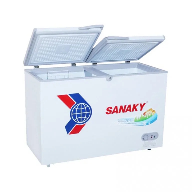 Tủ đông SANAKY 175 lít VH-2299A1 - 1 NGĂN ĐÔNG 2 CÁNH, DÀN LẠNH ĐỒNG, MIỄN PHÍ GIAO HÀNG HCM.