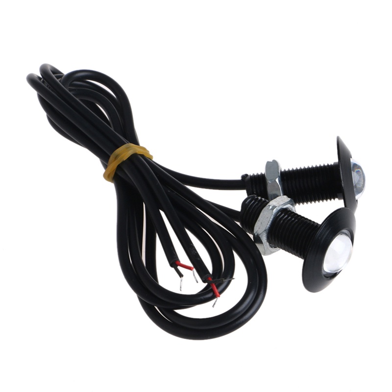 Đèn LED Mắt Đại Bàng 12V 23mm Siêu Mỏng Cho Xe Hơi