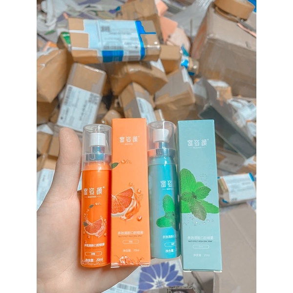 Xịt thơm miệng diệt khuẩn Miziyan 20ml Chính Hãng, Sịt thơm miệng Miziyan - Sarah Beaute MP44