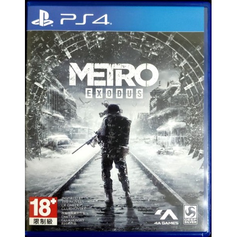 Đĩa game PS4 Metro Exodus