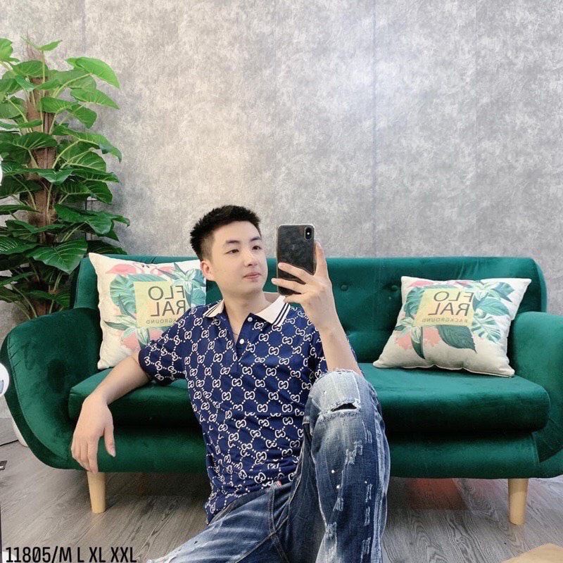 Áo polo họa tiết độc lạ dành cho cả Nam và Nữ