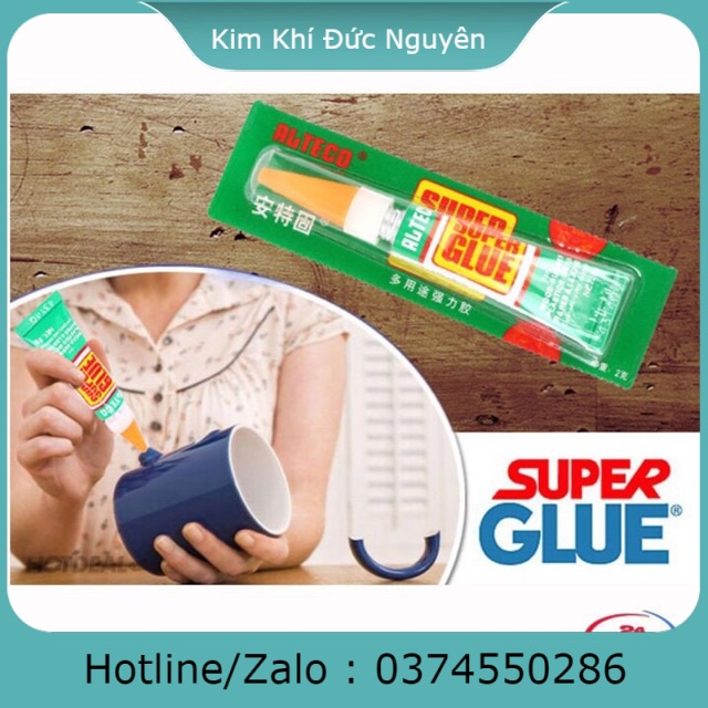 Keo dán đa năng Super Glue dán mọi vật liệu