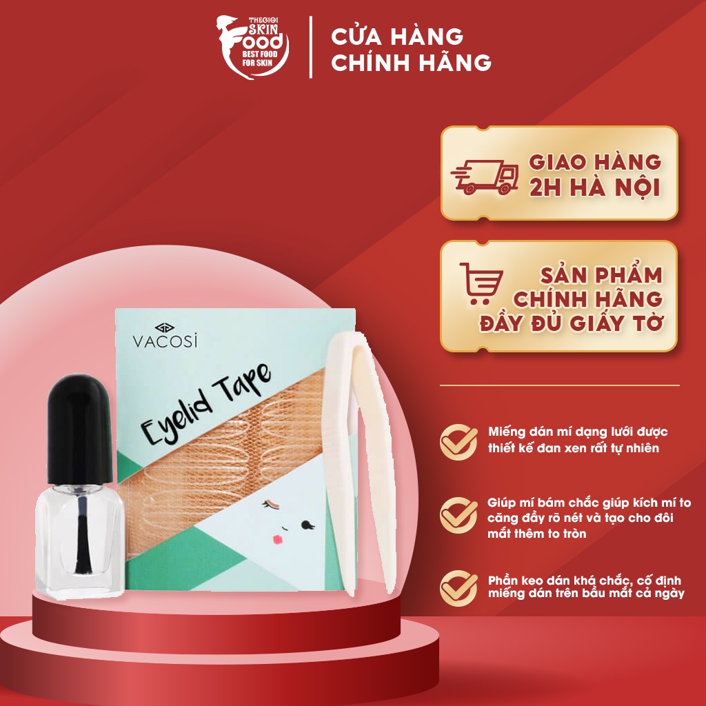 Vacosi Dán Mí Lưới VM16 (120 Miếng)