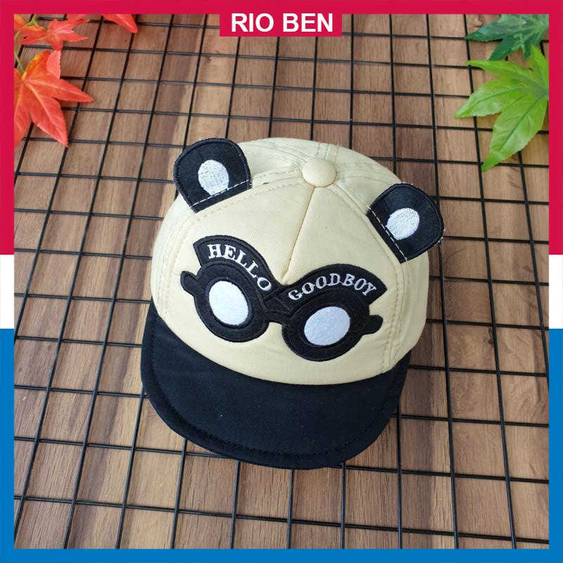 Nón cho bé có tai ngộ nghĩnh, bé từ 1-3 tuổi RBN024