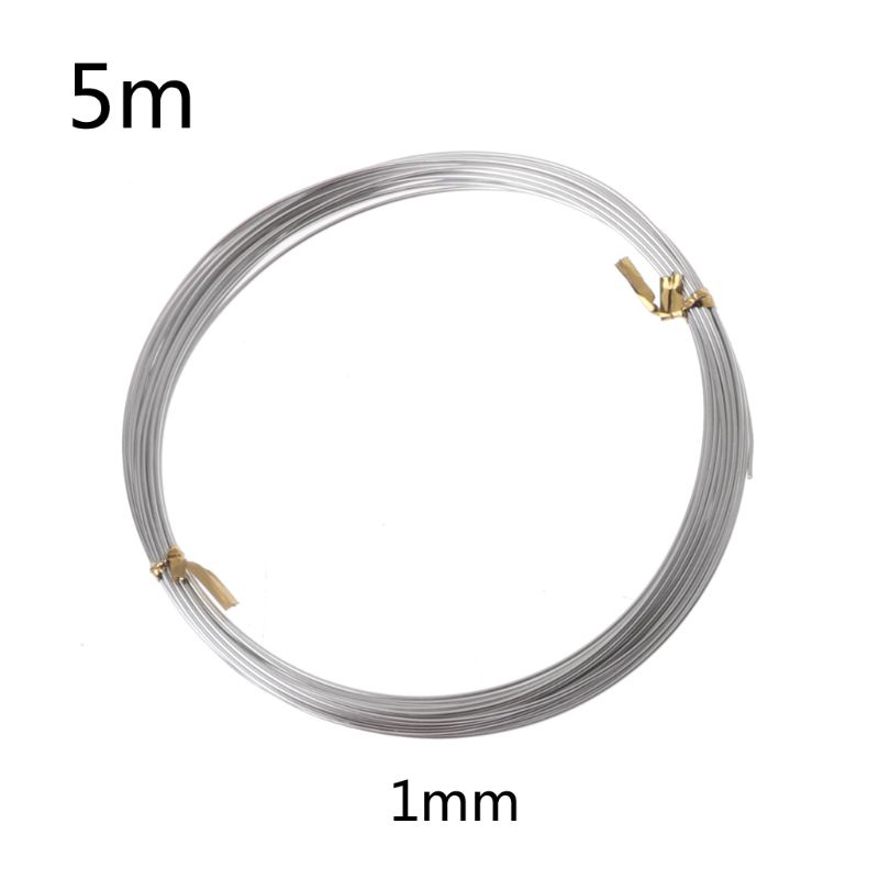 Dây Nhôm Mạ Bạc Linh Hoạt Dùng Làm Đồ Thủ Công Diy
