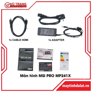 MÀN HÌNH PHẲNG 24" 1080P 75HZ MSI MP241X giá rẻ 3.150.000