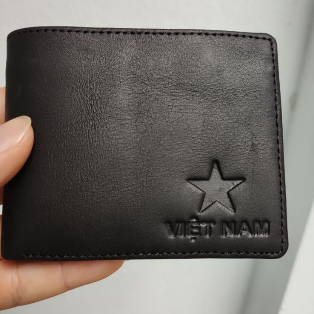 Ví Da, Bóp Da Nam, Da Bò Thật 100% Cao Cấp(HÀNG VIỆT NAM XUẤT KHẨU)