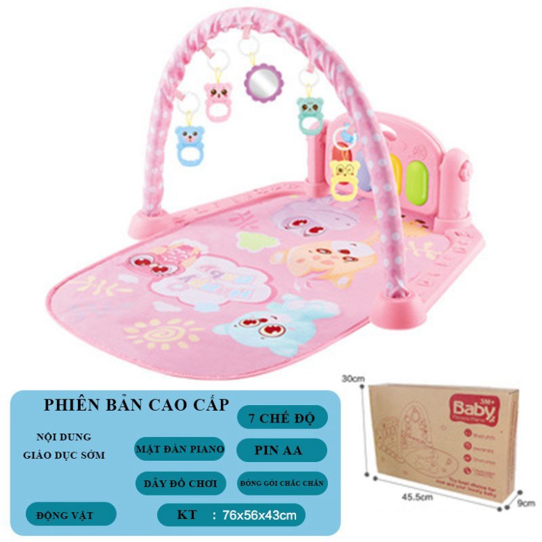 Thảm nhạc Piano cho bé sơ sinh nằm chơi cao cấp MUMBABY49