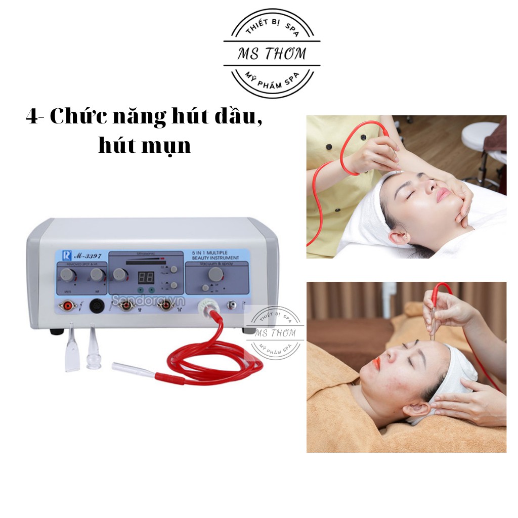 Máy thẩm mỹ 5 chức năng M-3397 chuyên dùng trong spa/thẩm mỹ viện (Chính hãng RADIUM BH 12T)