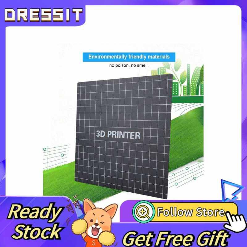 Dressit Heatbed High Temperature Resistant Panel + Platform Sticker for 3D Printer DH