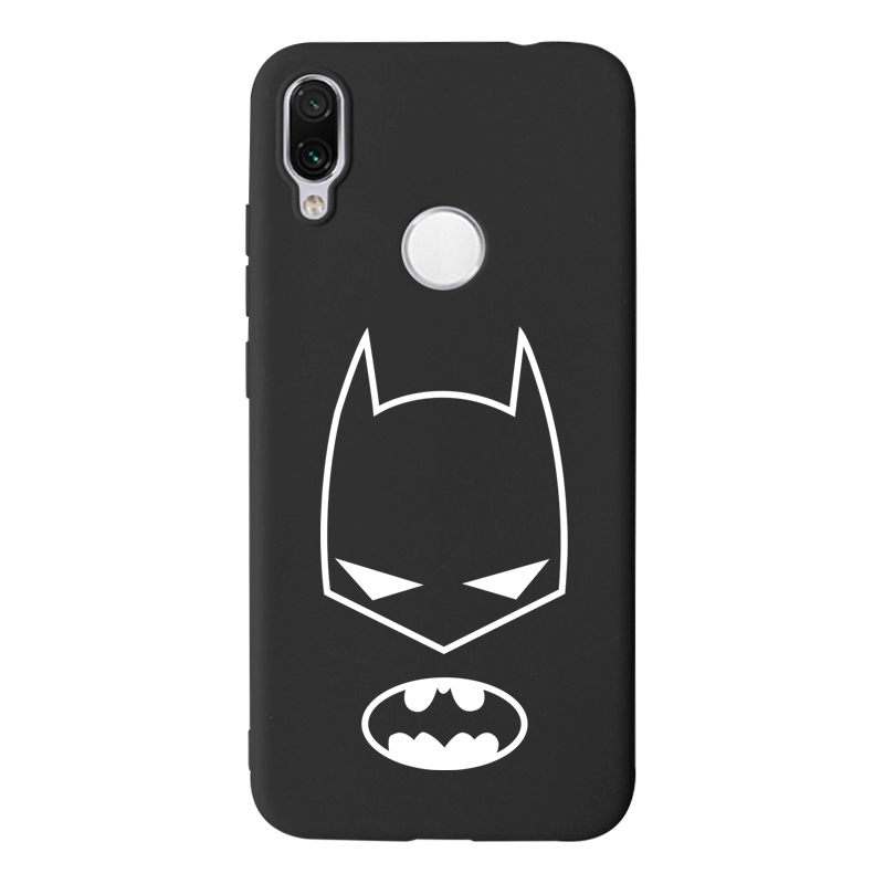 Ốp Điện Thoại Mặt Kính Hình Ironman Batman Cho Xiaomi Mi A1 A2 Redmi 4x S2 5a Note 4 4x 5 Pro 5a 6a 6 Pro