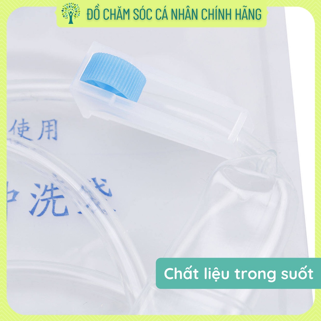 Túi thải độc cà phê, thải độc đại tràng, thụt tháo đại tràng, túi cho ăn dùng 1 lần