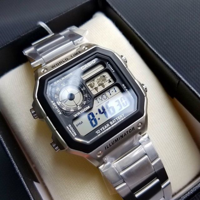 ĐỒNG HỒ NAM CASIO AE1200WHD