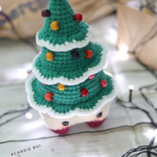 Combo Giáng Sinh (1 cặp Tuần Lộc + bé  thông noel)