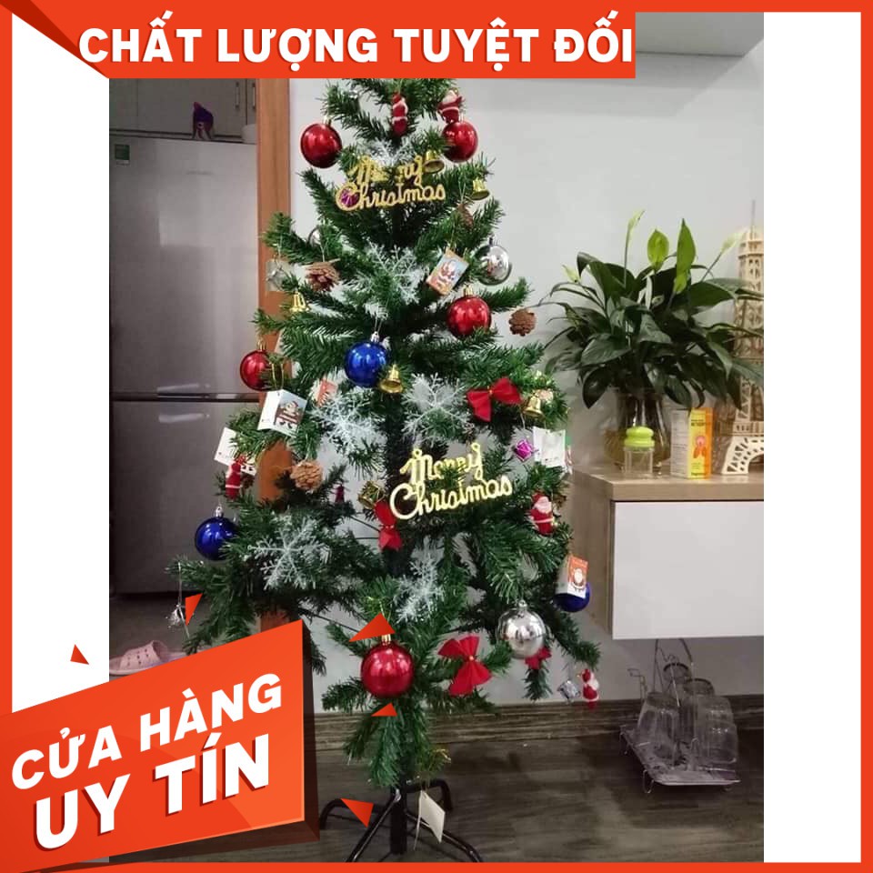 CÂY THÔNG NOEL1,5M KÈM BỘ ĐỒ CHƠI NOEL HƠN 100 PHỤ KIỆN [TIỆN ÍCH VÀ RẺ]